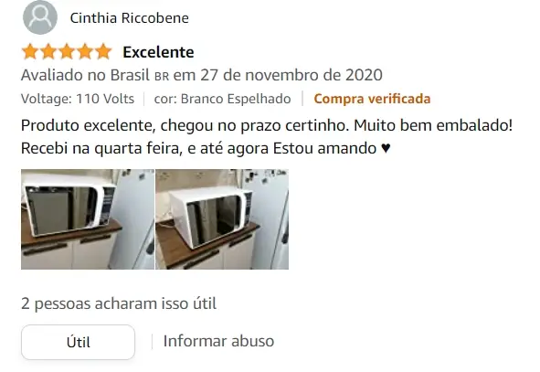 Depoimento da Cinthia sobre a Midea