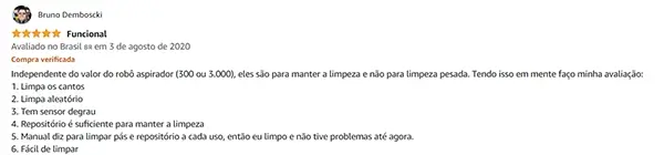 Robô Aspirador Multilaser é funcional