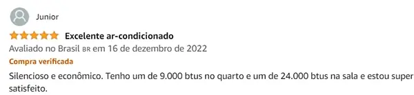 Ar-condicionado Gree é silencioso