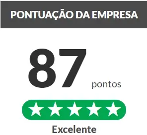 Pontuação da Mondial no site Proteste