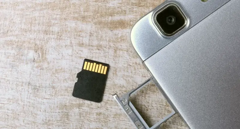 cartão de memória para celular