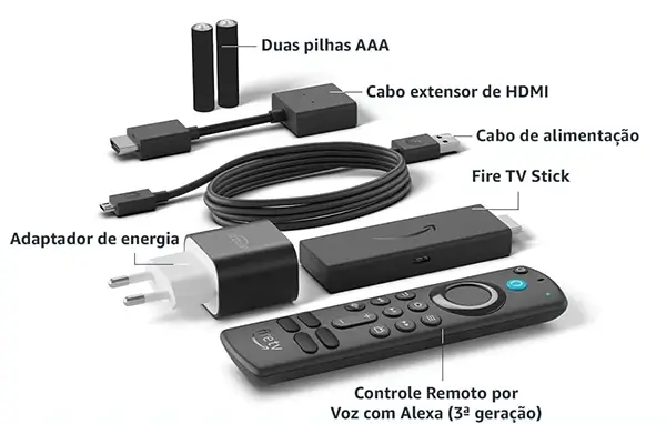 Acessórios do Fire TV Stick
