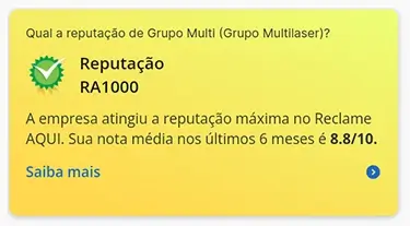 Reputação da marca 