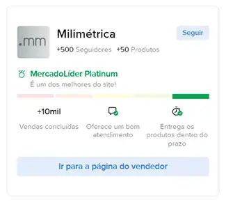 Reputação no Mercado Livre